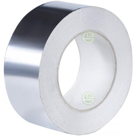 Самоклеящаяся лента Thermaflex 50мм х 50м (Aluminium Tape) алюминиевая - скотч для монтажа теплоизоляции Aluminium Tape