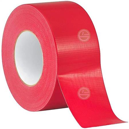 Самоклеящаяся лента Thermaflex 48мм х 50м (красная) армированная - скотч для монтажа теплоизоляции Reinforced tape red