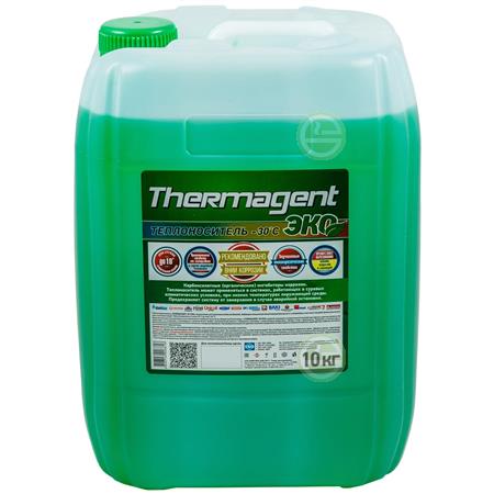 Теплоноситель Thermagent-30 ЭКО 10 кг (пропиленгликоль) - расходные материалы для систем отопления 602270