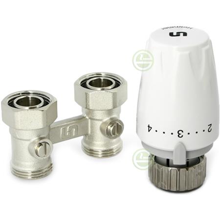 Комплект для обвязки радиаторов Uni-Fitt 192KIT 3/4"ЕК x 3/4"ЕК нижний прямой (Buderus, Vogel&Noot) 192KIT31