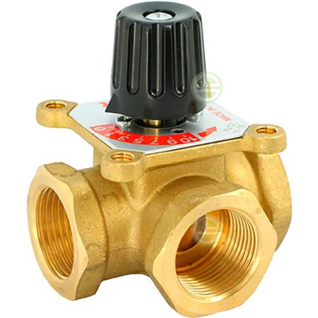 Трехходовой смесительный клапан Uni-Fitt 360G 1 1/2"ВР Kvs=26 360G2660