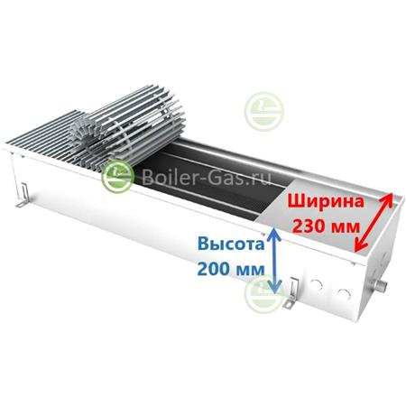 Внутрипольный конвектор Varmann Ntherm 230/200/2400 N 230.200.2400 RR U EV1