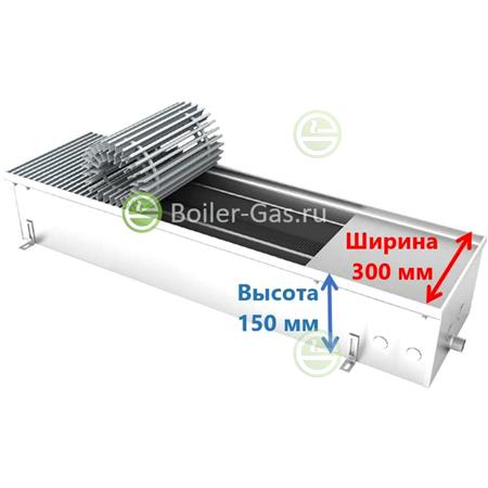 Внутрипольный конвектор Varmann Ntherm 300/150/1400 N 300.150.1400 RR U EV1