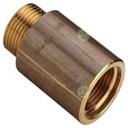 Резьбовой удлинитель Viega 1" НР-ВР L=80 - бронозовые фитинги для труб водоснабжения частного дома 440466