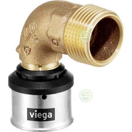 Угол Viega Smartpress с SC-Contur 6714 20 x 3/4" НР 90° переходной 729721