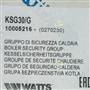 Группа безопасности котла Watts KSG 30 G до 50 кВт (10005216) - предохранительная арматура для систем отопления 10005216