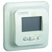 Термостат Watts EFHT-LCD Weekly t=5-37°C 0,5K (10013392) программируемый для с/м - термостаты для теплого пола 10013392