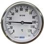 Термометр Wika А5002 100 мм 0-120°C 1/2" с погружной гильзой 100 мм 3901912, 36523042