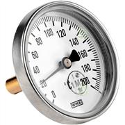 Термометр Wika А5001 80 мм 0-200°C 1/2" с погружной гильзой 40 мм 3905055, 36523027