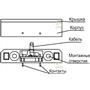 Проводной датчик Zont АСТРА-361 контроля протечки воды ML11025