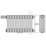 Радиаторы Arbonia 3180 №69 TBB трубчатые купить радиаторы отопления частного дома